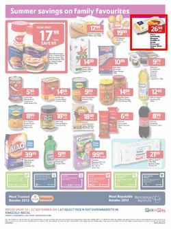 Pick N Pay KZN : More Savings On Groceries (10 Sep - 22 Sep 2013), page 2