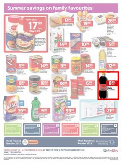 Pick N Pay KZN : More Savings On Groceries (10 Sep - 22 Sep 2013), page 2