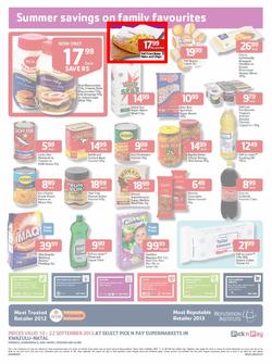 Pick N Pay KZN : More Savings On Groceries (10 Sep - 22 Sep 2013), page 2