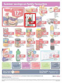 Pick N Pay KZN : More Savings On Groceries (10 Sep - 22 Sep 2013), page 2