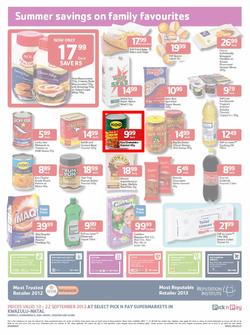 Pick N Pay KZN : More Savings On Groceries (10 Sep - 22 Sep 2013), page 2