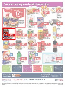 Pick N Pay KZN : More Savings On Groceries (10 Sep - 22 Sep 2013), page 2