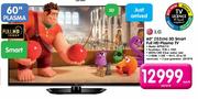 LG 60"(152cm) 3D Smart Full HD Plasma TV(60PH6710)-Each