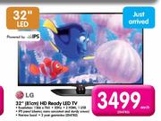 LG 32"(81cm) HD Ready LED TV-Each