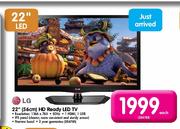 LG 22"(56cm) HD Ready LED TV-Each
