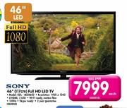 Sony 46"(117cm) Full HD LED TV(KDL-46EX650)-Each
