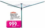 Retractaline Deluxe Rotary Clothes Line-Each