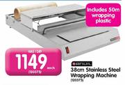 Anvil 38cm Stainless Steel Wrapping Machine-Each