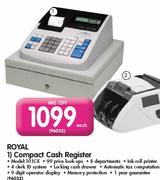 Royal Compact Cash Register(101CX)-Each