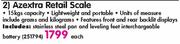 Azextra Retail Scale-15kgs Each