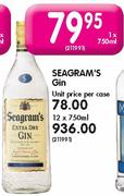 Seagram's Gin-750ml