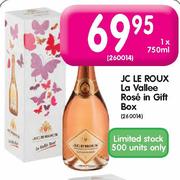 JC Le Roux La Vallee Rose In Gift Box-750ml