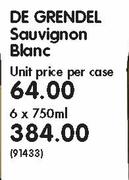 De Grendel Sauvignon Blanc-6x750ml