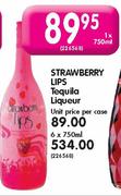 Strawberry Lips Tequilla Liqueur-750ml