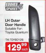 Eddies LH Outer Door Handle Suitable For Toyota Quantum-Each