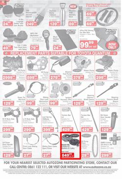 Autozone : Stupendous Spring Savings (10 Sep - 22 Sep 2013), page 2