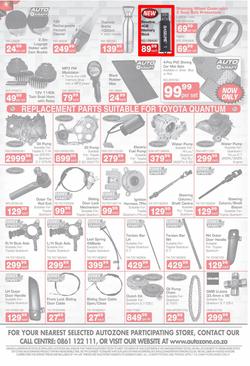Autozone : Stupendous Spring Savings (10 Sep - 22 Sep 2013), page 2