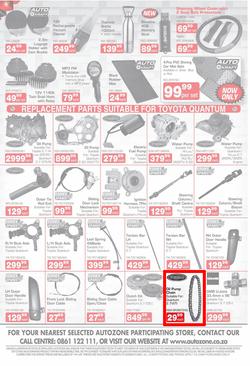 Autozone : Stupendous Spring Savings (10 Sep - 22 Sep 2013), page 2