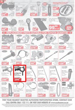 Autozone : Stupendous Spring Savings (10 Sep - 22 Sep 2013), page 2