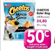  Cheetos Baler Bag(All Flavours)-16gm