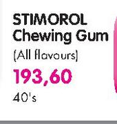 Stimorol Chewing Gum(All Flavours)- 40's