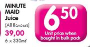  Minute Maid Juice(All Flavours)-330ml