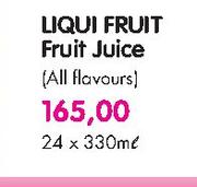 Liqui Fruit Fruit Juice(All Flavours)- 24X330ml