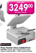 Anvil Press Toaster Value Added Pack