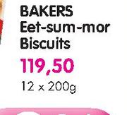 Bakers Eet-Sum-Mor Biscuits-12X200gm
