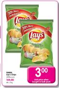 Simba Lay's Chips(All Flavours)-36gm Each
