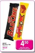 Nestle Bar One Or Tex(All Flavours)- Each