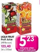 Liqui Fruit Fruit Juice(All Flavours)-250ml Each
