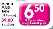 Minute Maid Juice(All Flavours)-330ml Each