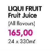 Liqui Fruit Fruit Juice(All Flavours)-24X330ml