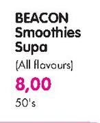 Beacon Smoothies Supa(All Flavours)-50's