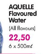 Aquelle Flavoured Water(All Flavours)-6X500ml 