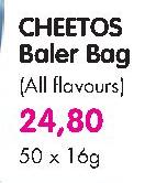 Cheetos Baler Bag(All Flavours)-50X16g