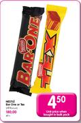 Nestle Bar One Or Tex(All Flavours)-Each