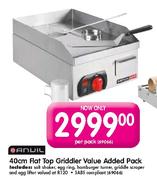 Anuil 40cm Flat Top Griddler Value Added Pack-Per Pack