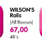 Wilson's Rolls-48's