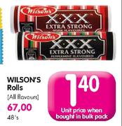 Wilson's Rolls