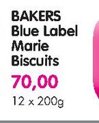 Bakers Blue-Label Marie Biscuits-12x200g