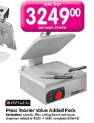 Anuil Press Toaster Vale Added Pack-Per Pack