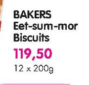Bakers-Eet-Sum-Mor Biscuits-12x200g