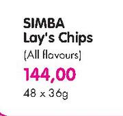 Simba Lay's Chips-48x36g
