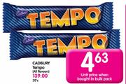 Cadbury Tempo(All Flavours) Each