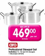 Aro Professional Stewpot Set-Per Set