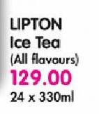 Lipton Ice Tea(All Flavours)-24x330ml