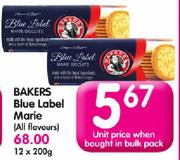 Bakers Blue Label Marie(All Flavours)-200gm