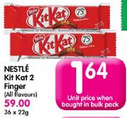 Nestle Kit Kat 2 Finger(All Flavours)-22gm